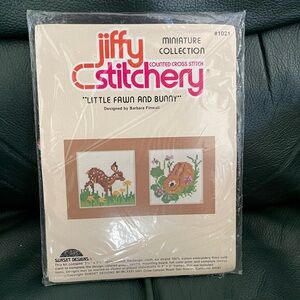 Jiffy Stitchery Miniature Collection Cross Stitch Kit